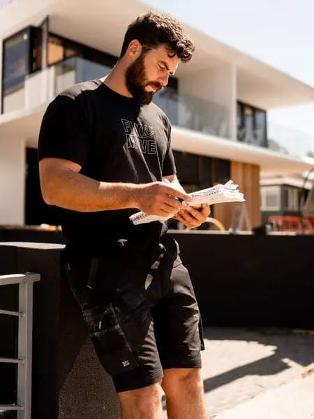 Bisley Flex & Move 4 Way Stretch Zip Cargo Shorts BSHC1332 - City Workwear